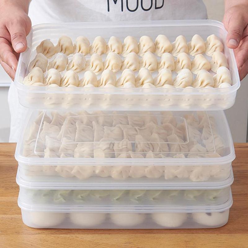 Food Storage Time - Transparent Kitchen Storage Box Refrigerator Organizer