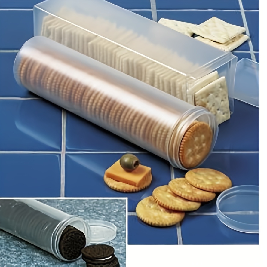 Food Storage Time - Clear Rectangular Sealed Food Storage Container