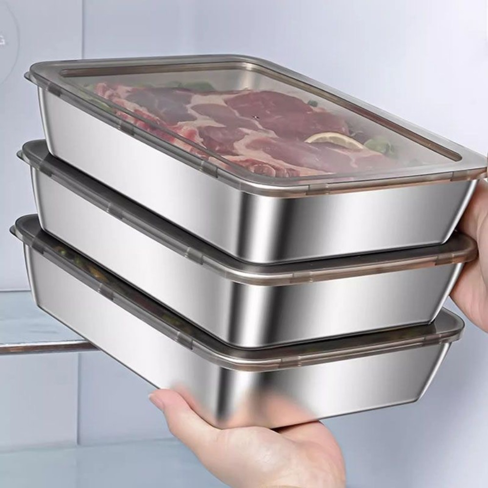 Food Storage Time - Food Grade Stainless Steel Serving Tray