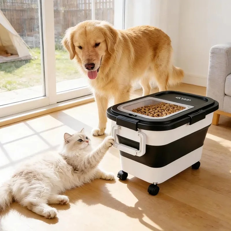Food Storage For Dog - Dog Food Storage Container 20-25lbs, Airtight