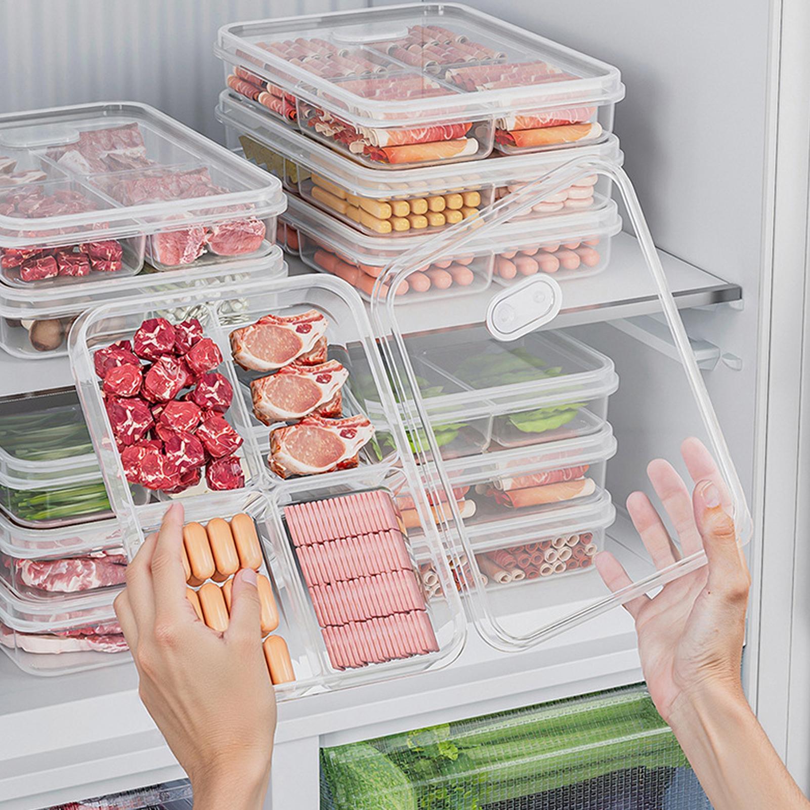 Food Storage Time - 1PC Refrigerator Storage Box Meat Vegetable