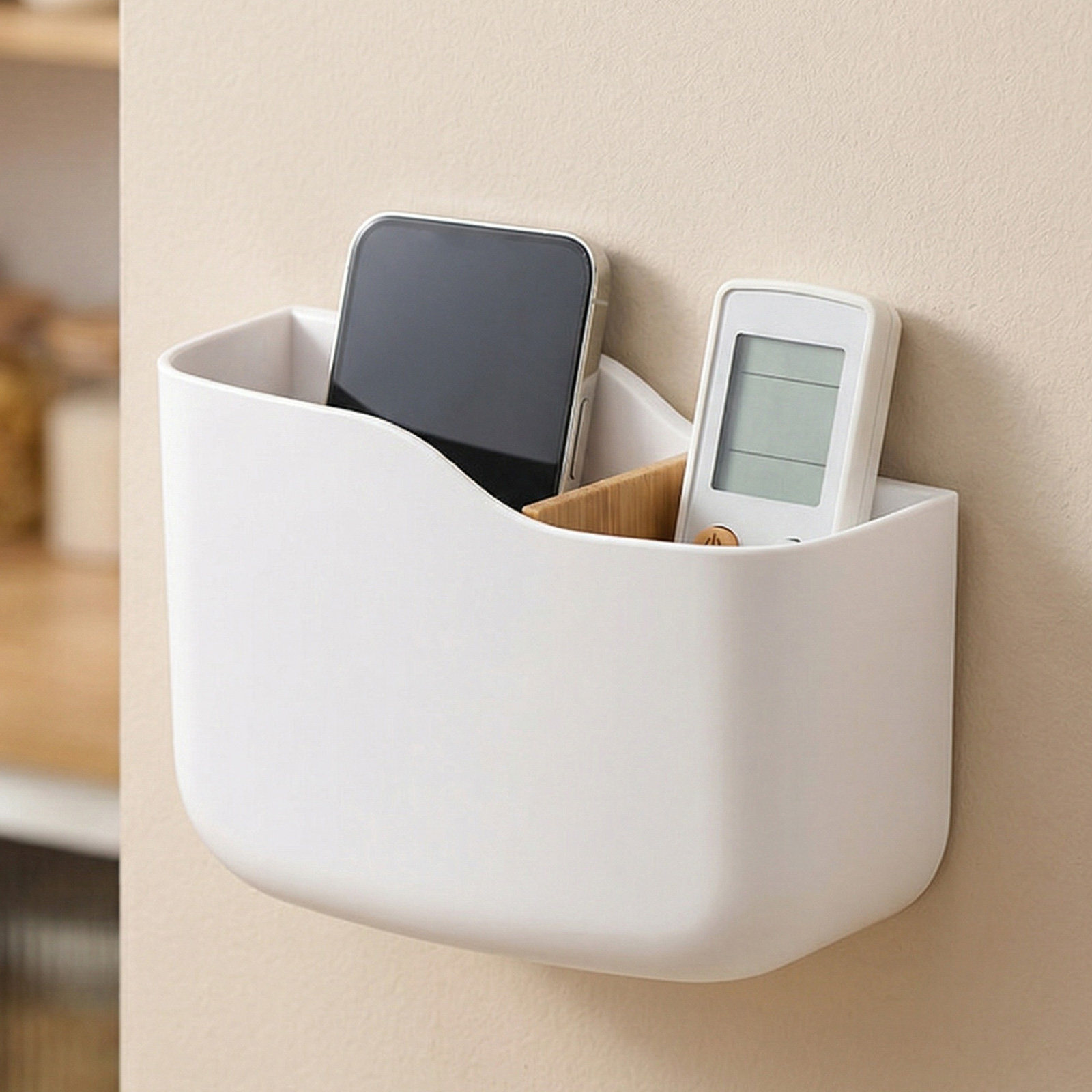 3Pcs Remote Control Holder Wal - Food Storage Boxes review and price