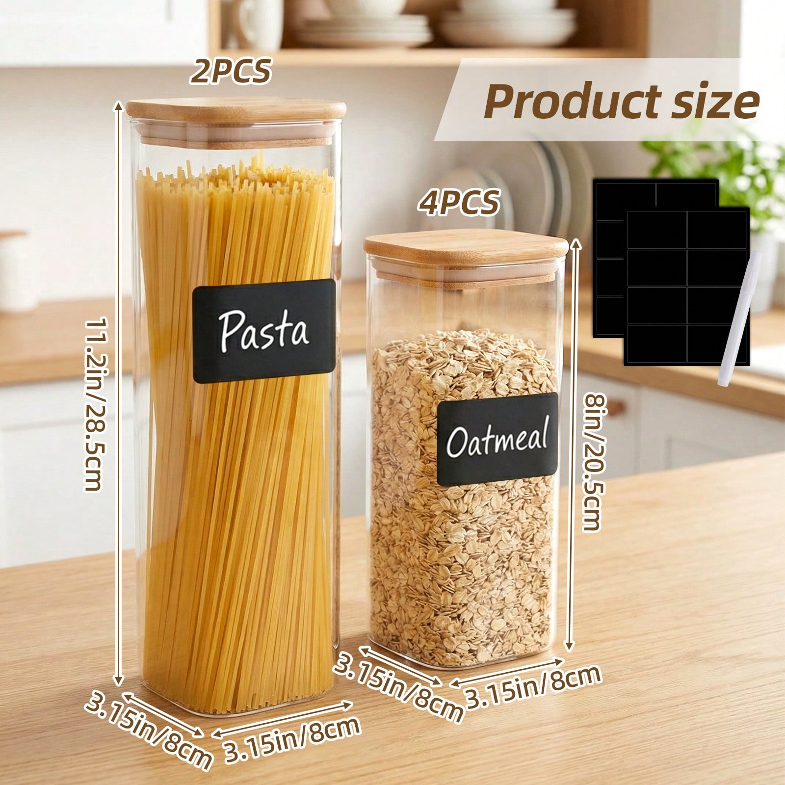 6/12pcs Glass Food Storage Con - Food Storage Containers Glass review and price