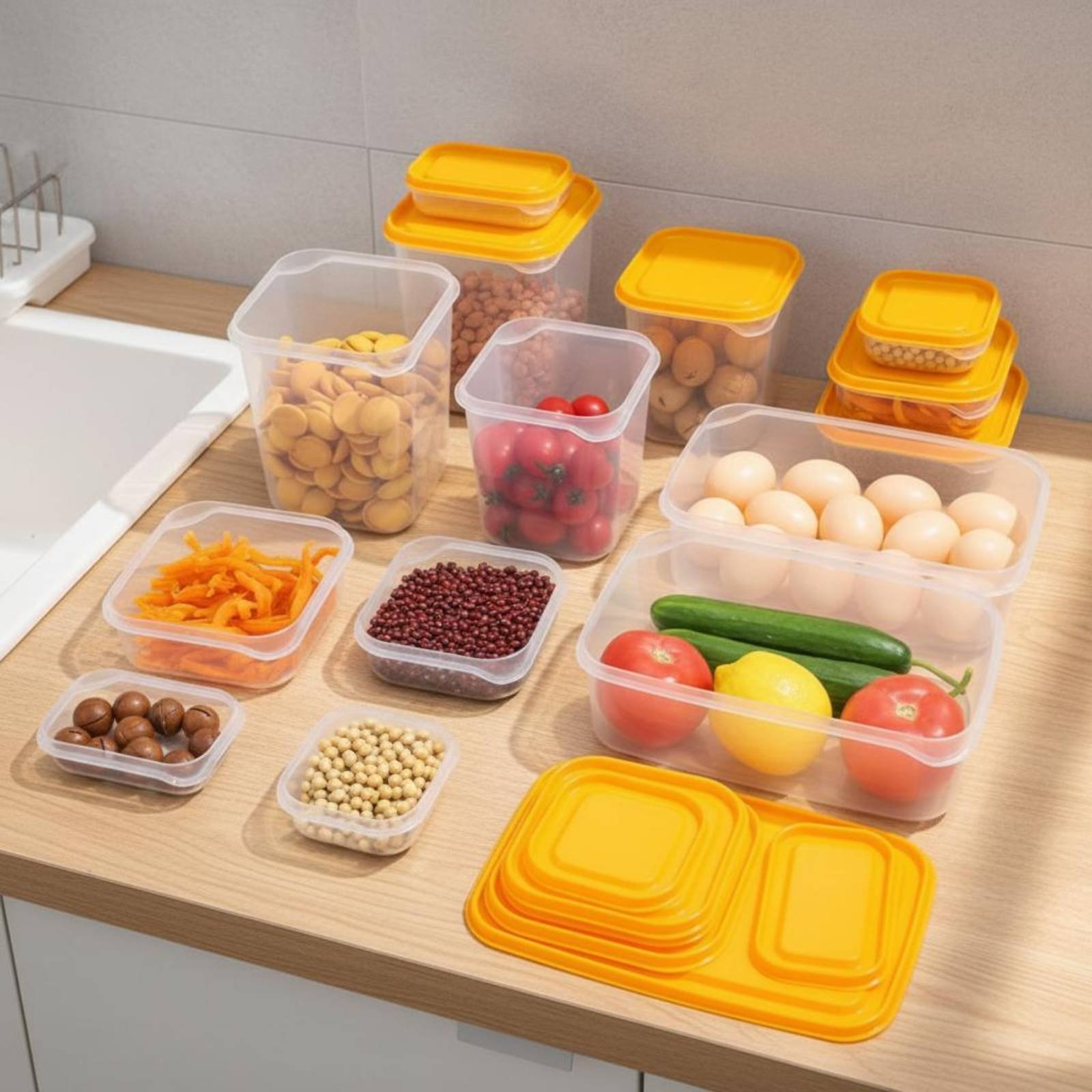 17 Pieces Fridge Storage Box S - Food Storage Boxes review and price