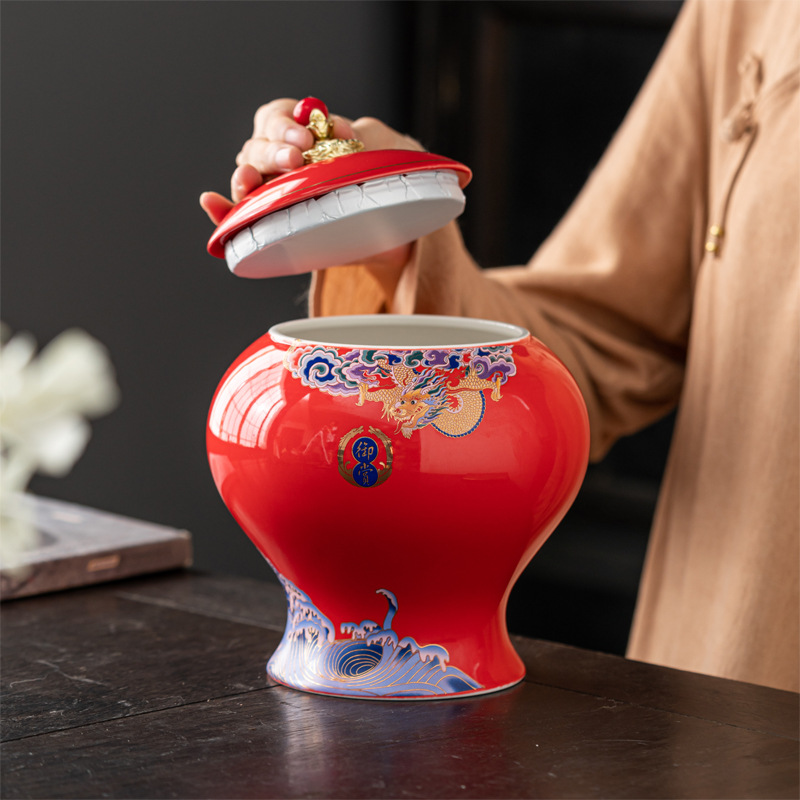 Ceramic Tea Pot Tea Caddy Porc - Food Storage Tank review and price
