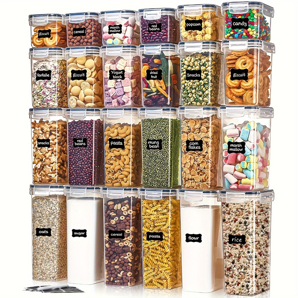 24Pcs Food Storage Containers  - Food Storage Time review and price