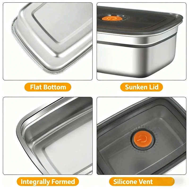 Large Capacity Stainless Steel - Xxl Food Storage Container review and price