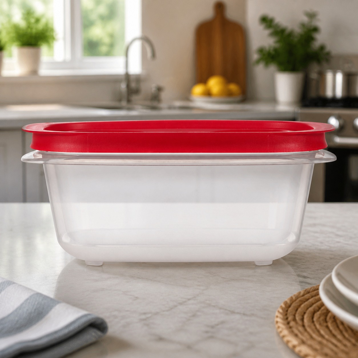 Red Rectangular Food Storage C - Food Storage Prep Containers review and price