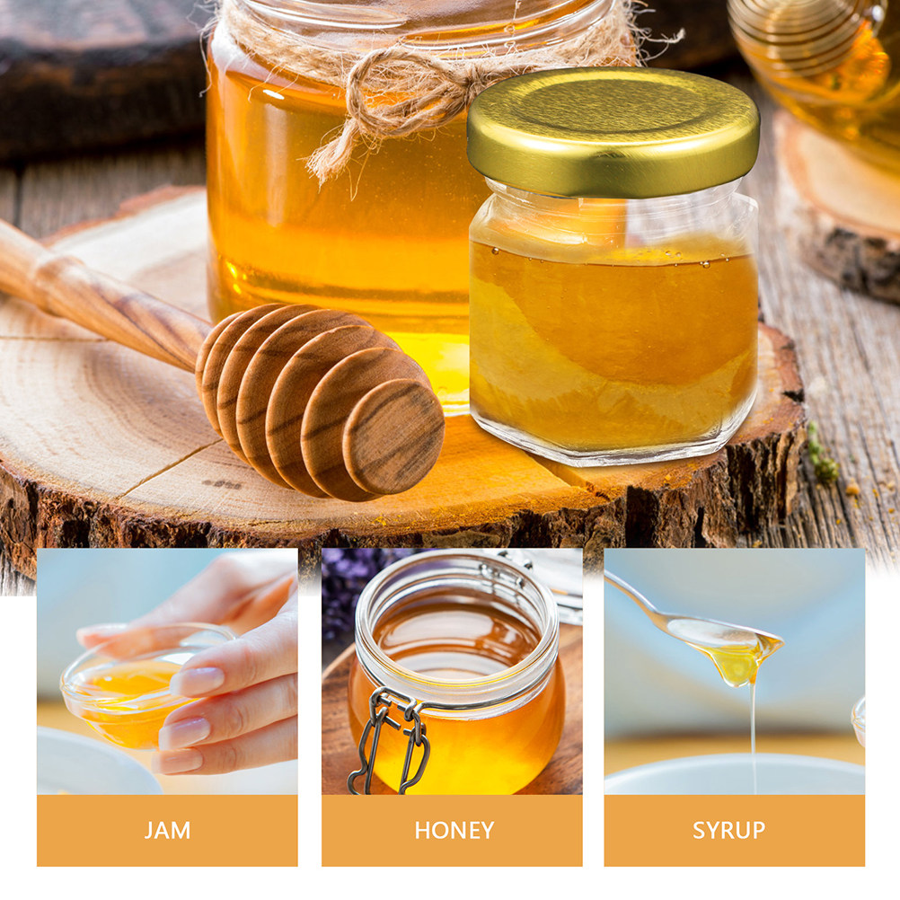 6Pcs Hexagon Shape Glass Jars  - Food Storage Glass review and price