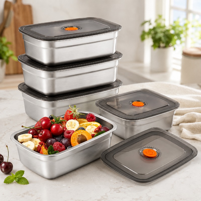 Stainless Steel Large Capacity - Xxl Food Storage Container review and price