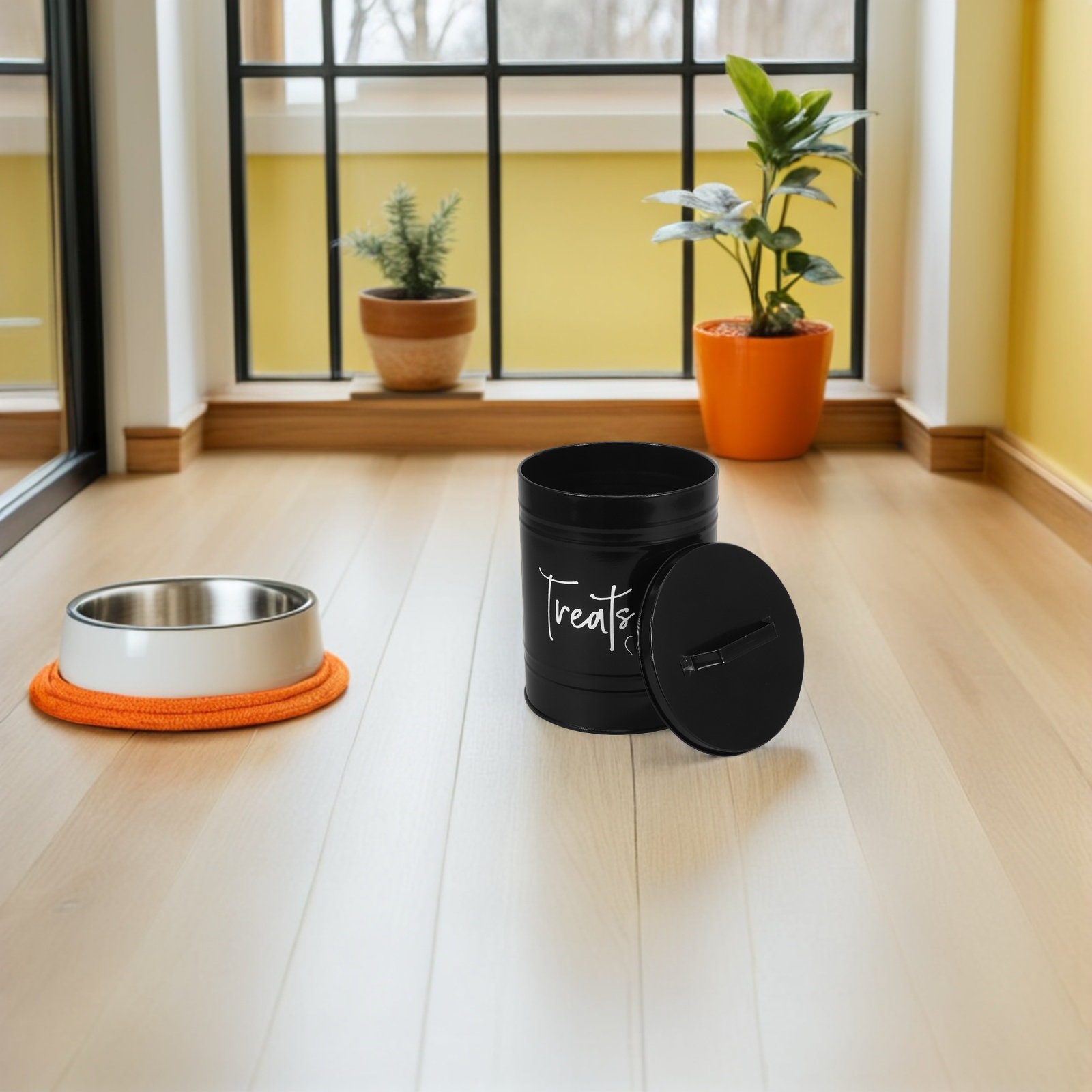 Metal Dog Food Storage Contain - Food Storage For Dog review and price