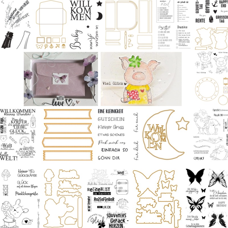 Baby Suitcase Stamps And Dies  - Food Storage Baby review and price