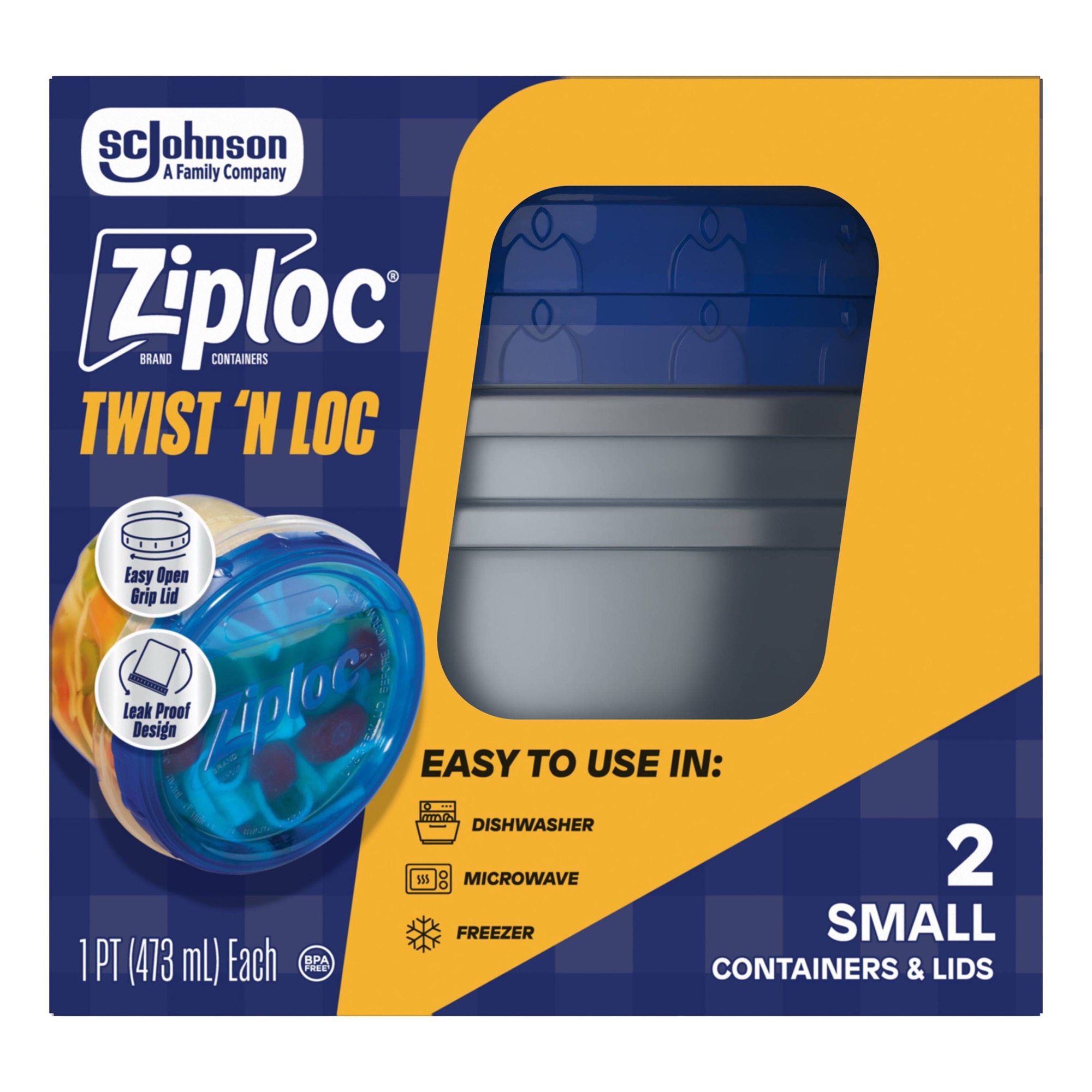 2ct Small Twist Lock Food Stor - Food Storage Prep Containers review and price