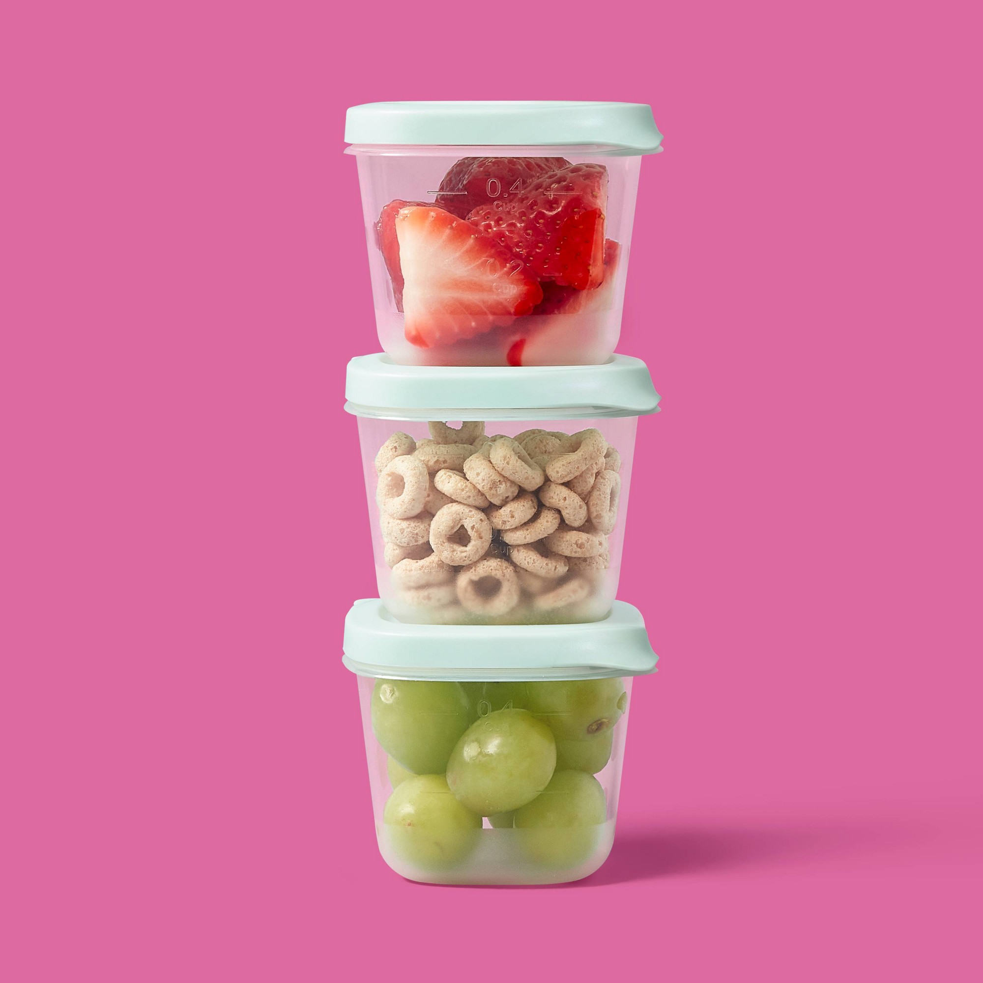 4ct Mini Square Half Cup Food  - Food Storage Prep Containers review and price