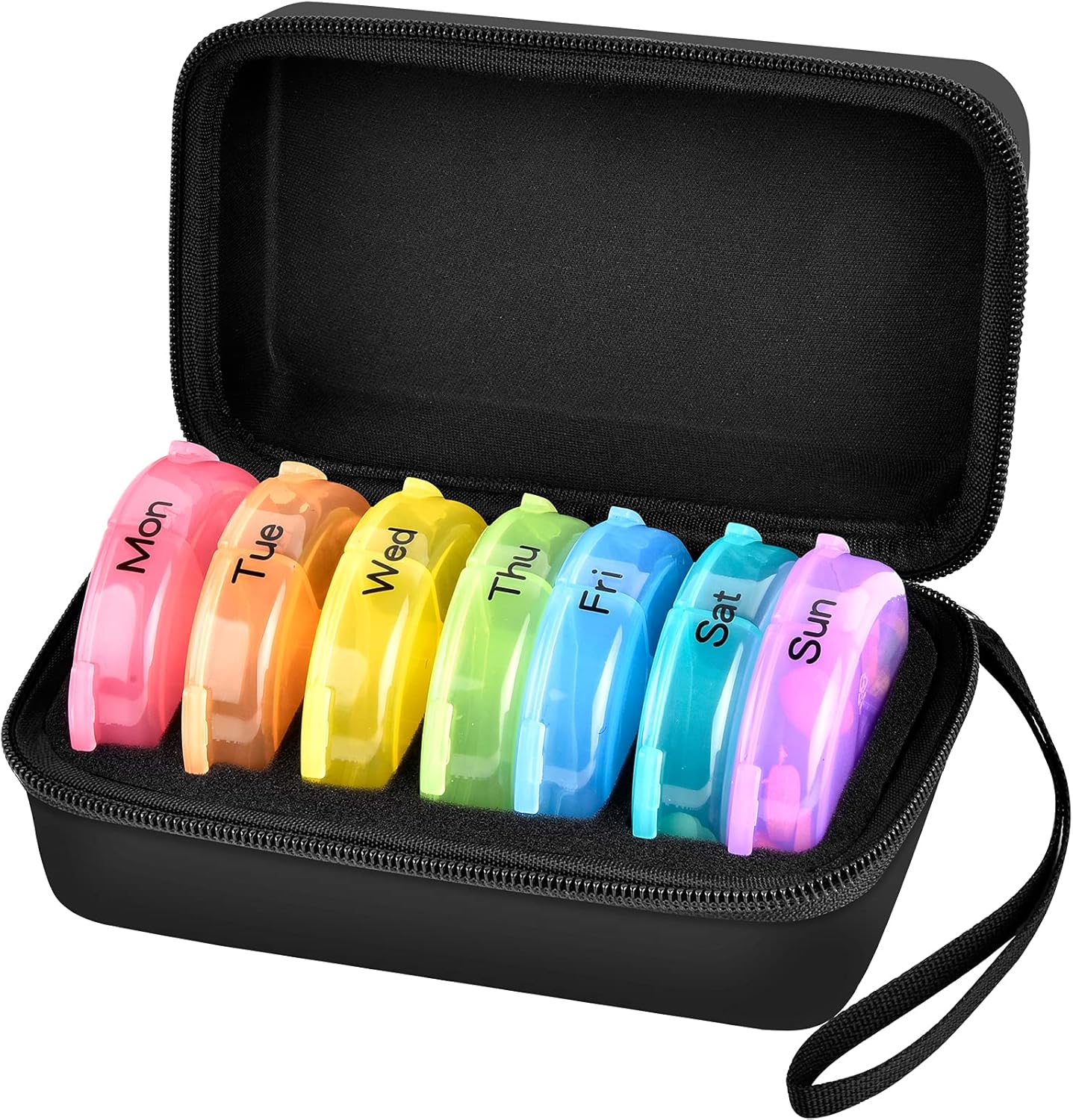 Weekly Pill Organizer 3 Times  - Xxl Food Storage Container review and price