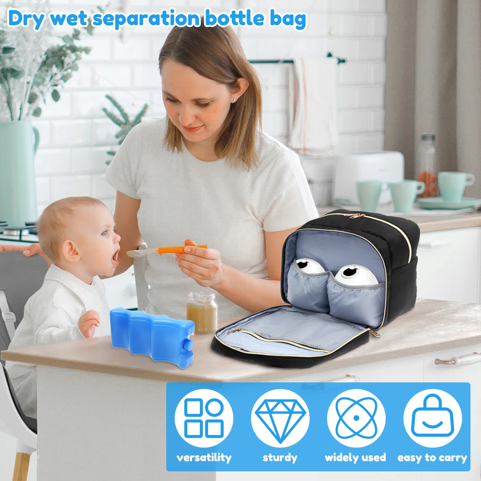 Breast Pump Storage Bag with I - Food Storage Baby review and price