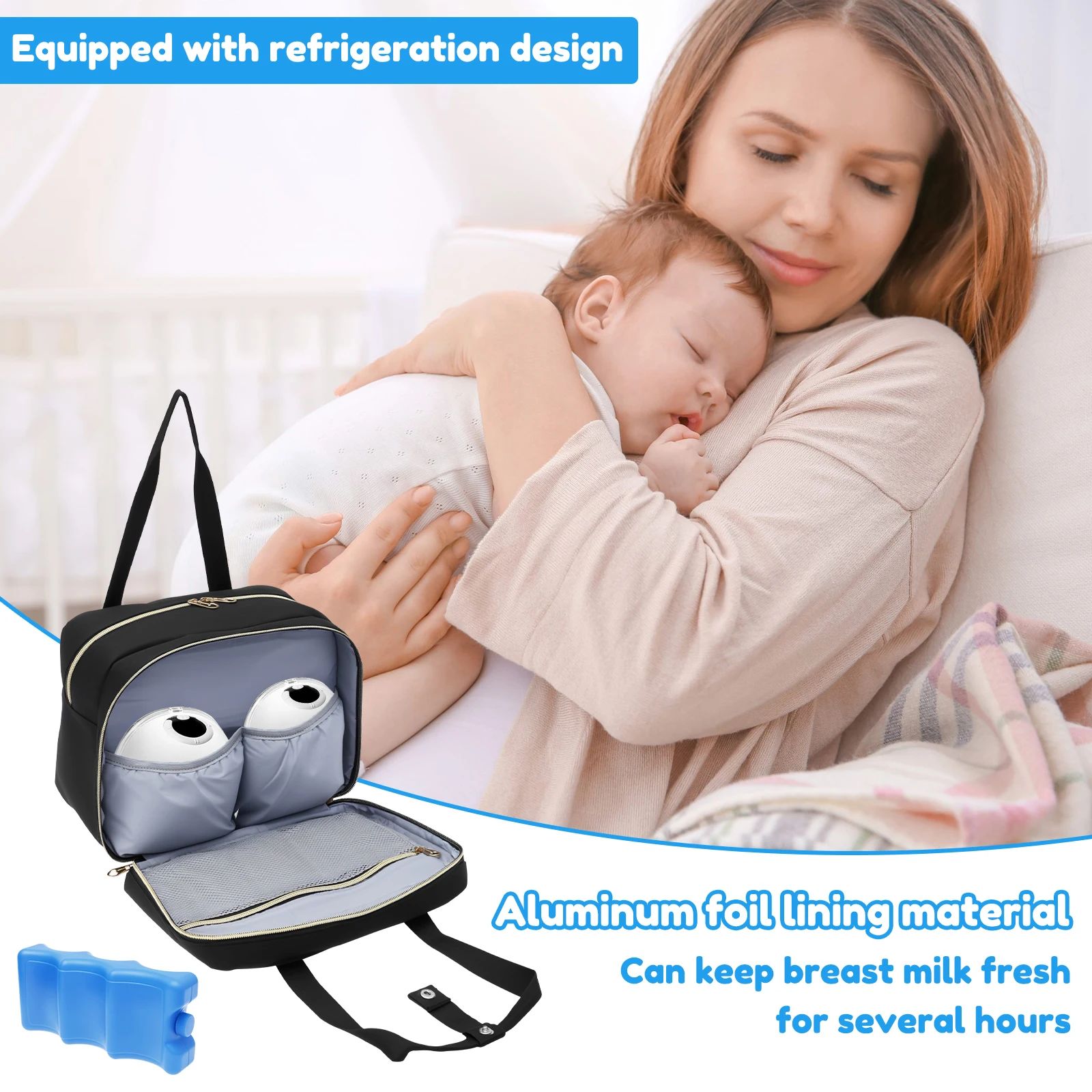 Breast Pump Storage Bag with I - Food Storage Baby review and price