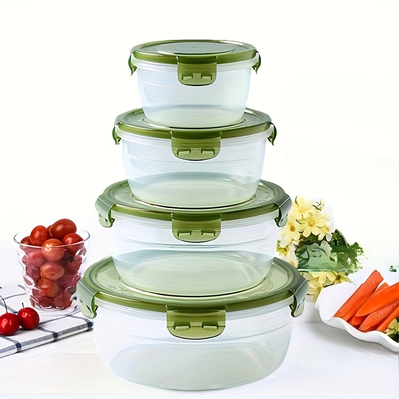 4 Plastic Food Storage Contain - Food Storage Time review and price