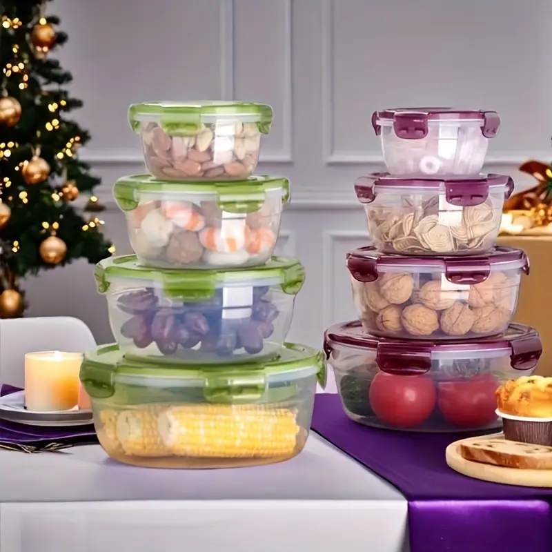 4 Plastic Food Storage Contain - Food Storage Time review and price