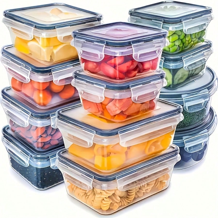 24‑Piece Meal Prep Food Contai - Food Storage Prep Containers review and price