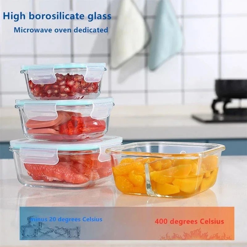 Glass Fresh-Keeping Box high B - Food Storage Containers Glass review and price