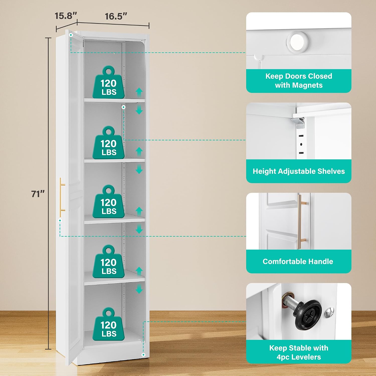 Tall Narrow Storage Cabinet Wi - Food Storage Tank review and price