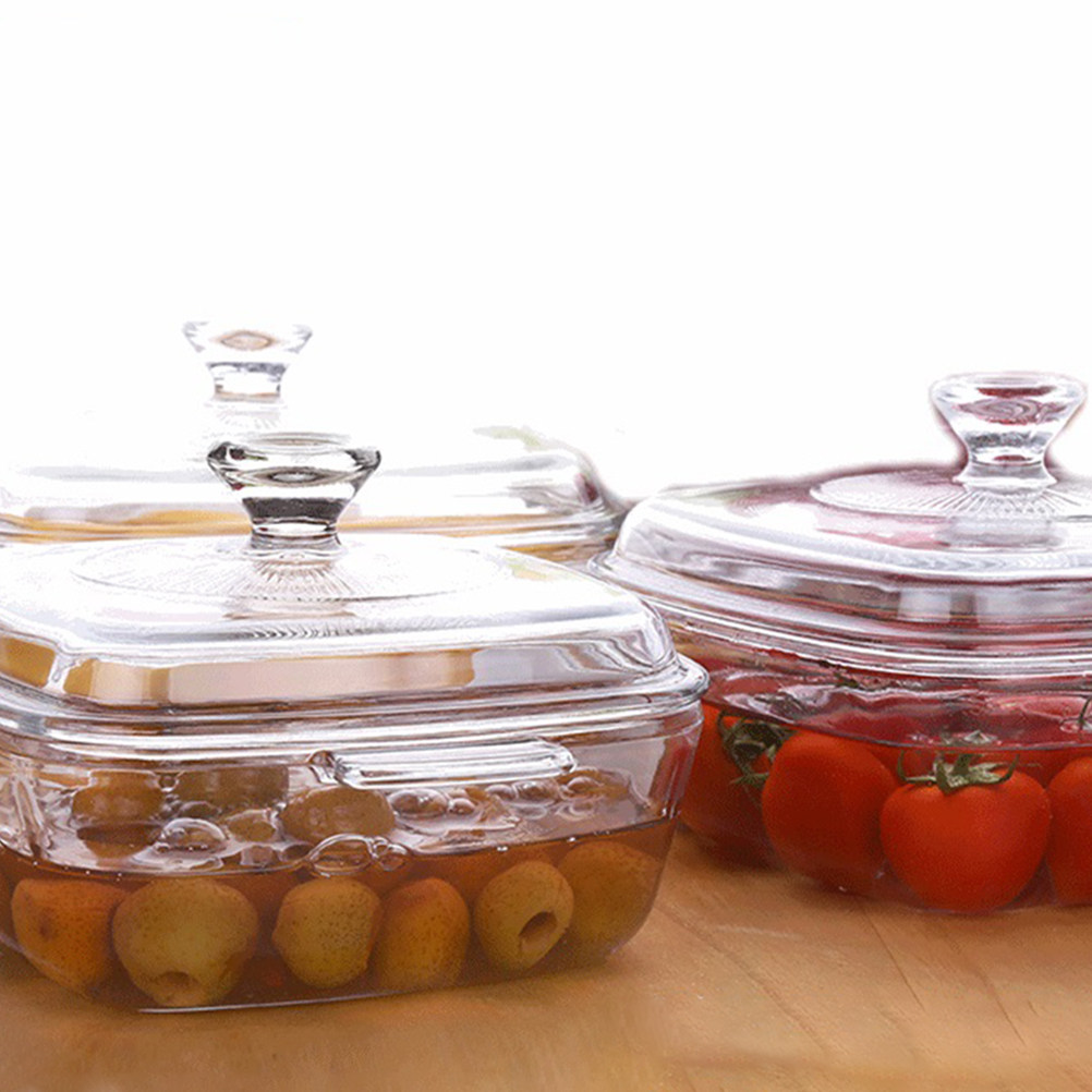 1Pcs Heat Resistant Tempered G - Food Storage Glass review and price