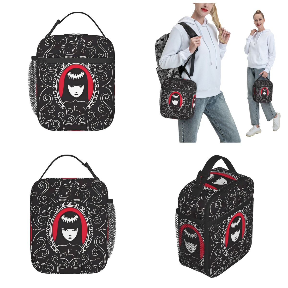 E-Emily The Strange Funny Prin - Xxl Food Storage Container review and price
