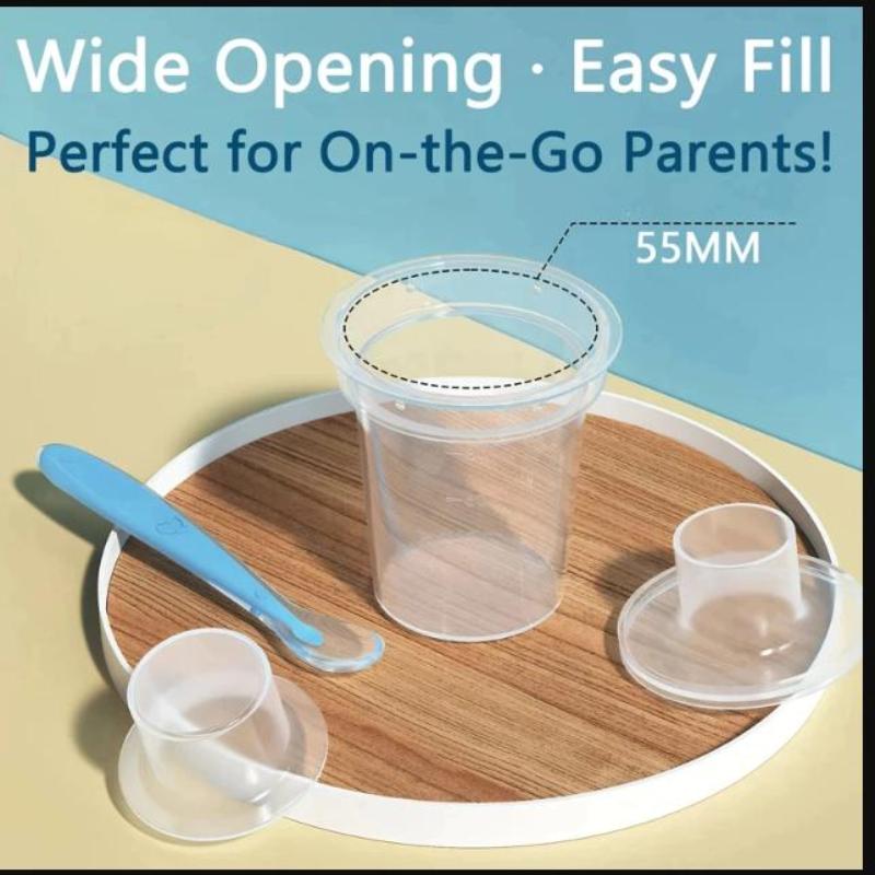 6PPC 80ML Baby Milk Powder Dis - Food Storage Baby review and price