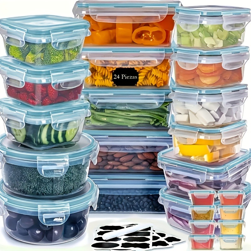 48PCS BPA-Free Food Storage Se - Food Storage Time review and price