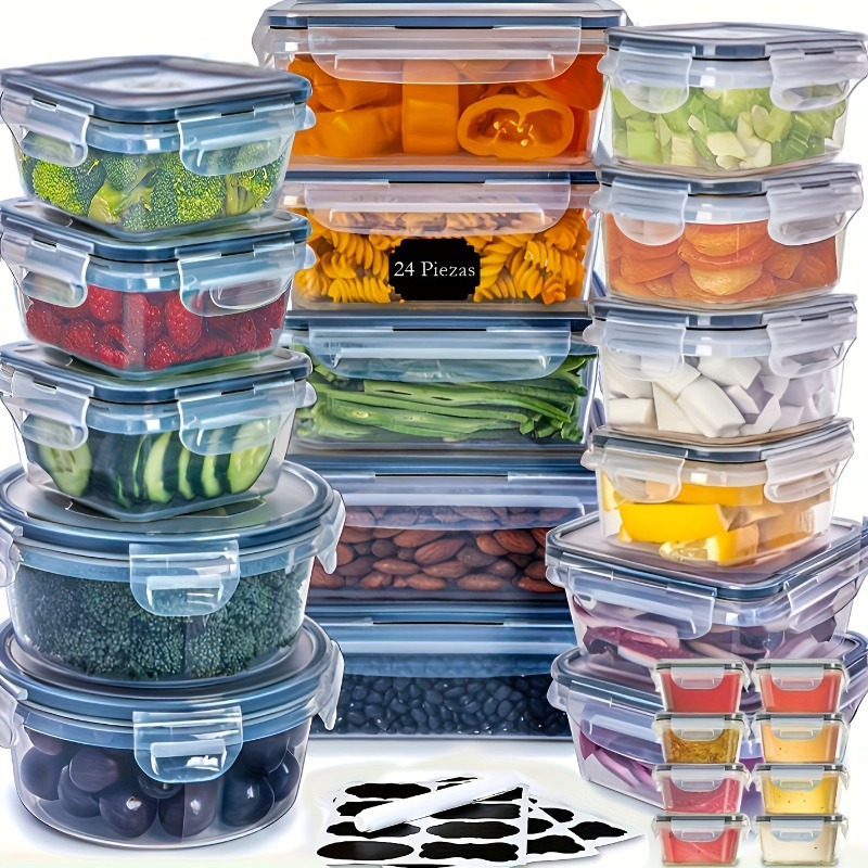 48PCS BPA-Free Food Storage Se - Food Storage Time review and price