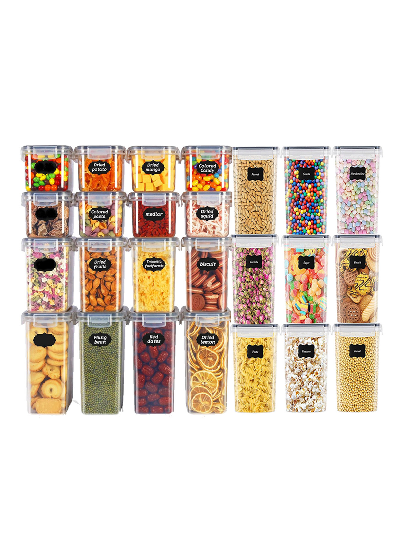 48pcs, Sealed Food Storage Con - Food Storage Time review and price