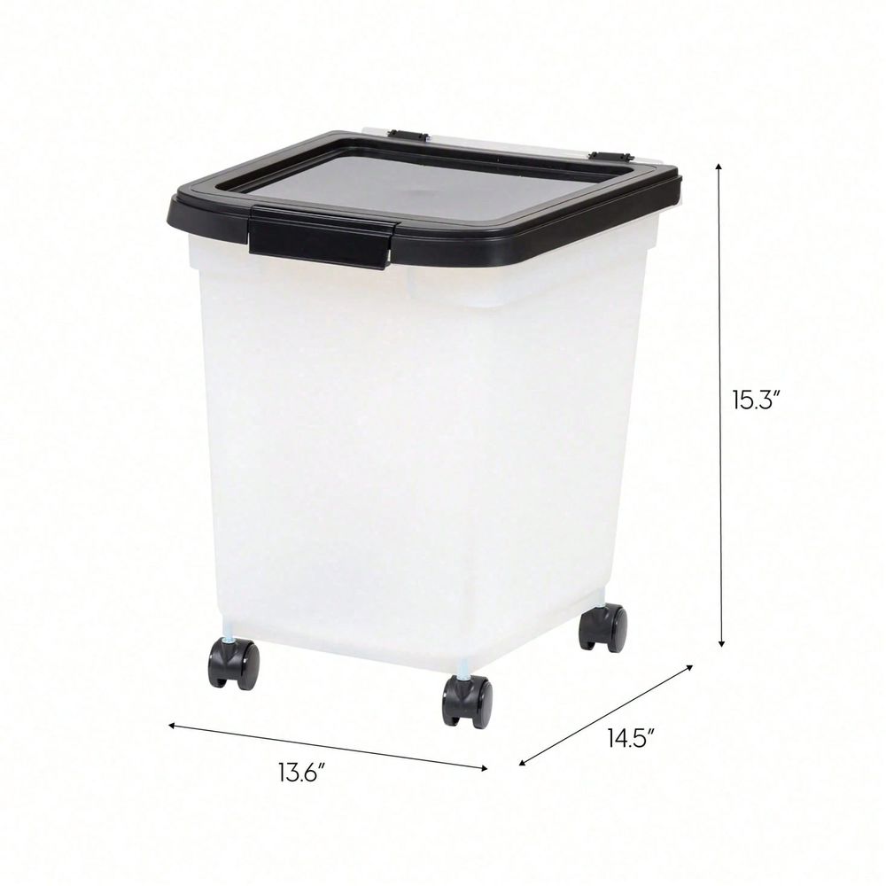 Transparent Plastic Storage Bu - Food Storage For Dog review and price
